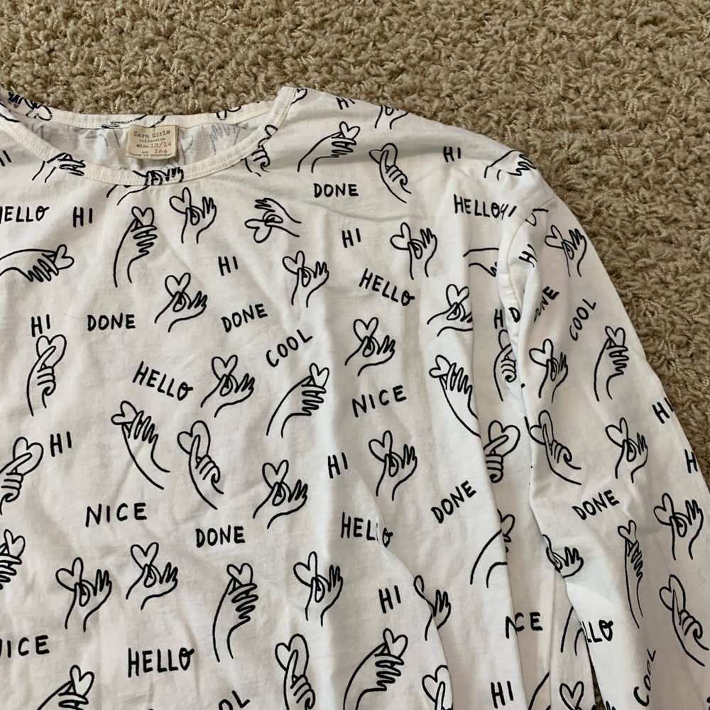 Zara Girl Long Sleeve Shirt